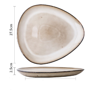 Home Ceramic Retro Shaped Tableware